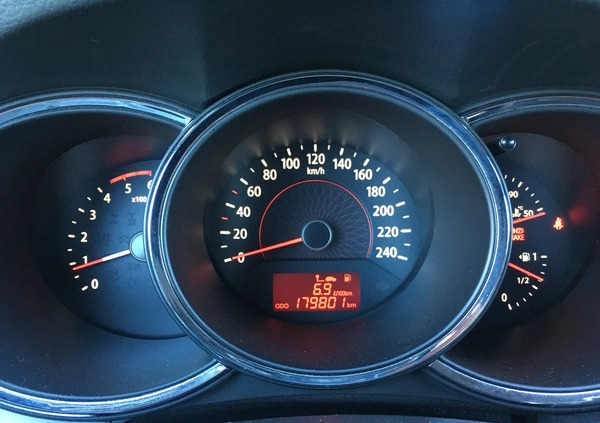 Kia Sorento cena 38600 przebieg: 179000, rok produkcji 2011 z Poniatowa małe 79